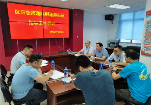 圖二：檢查組在逢源街道辦事處開展安全生產(chǎn)執(zhí)法檢查調(diào)研工作.jpg