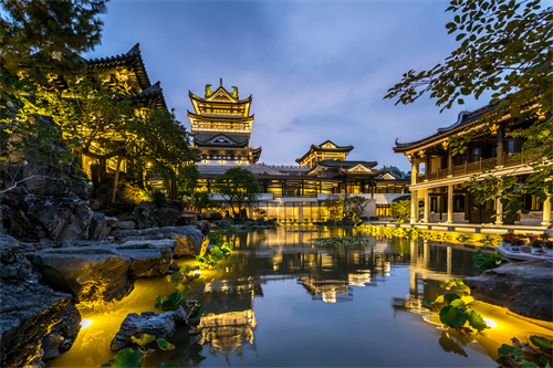 粵劇藝術(shù)博物館園林夜景 .jpg