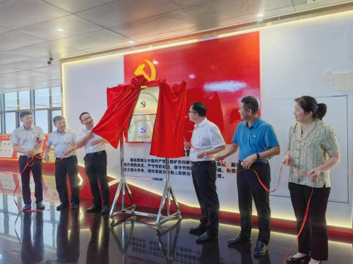 中南街：開展嶺南威谷科技園“功能型黨委”揭牌活動（組圖1）.png