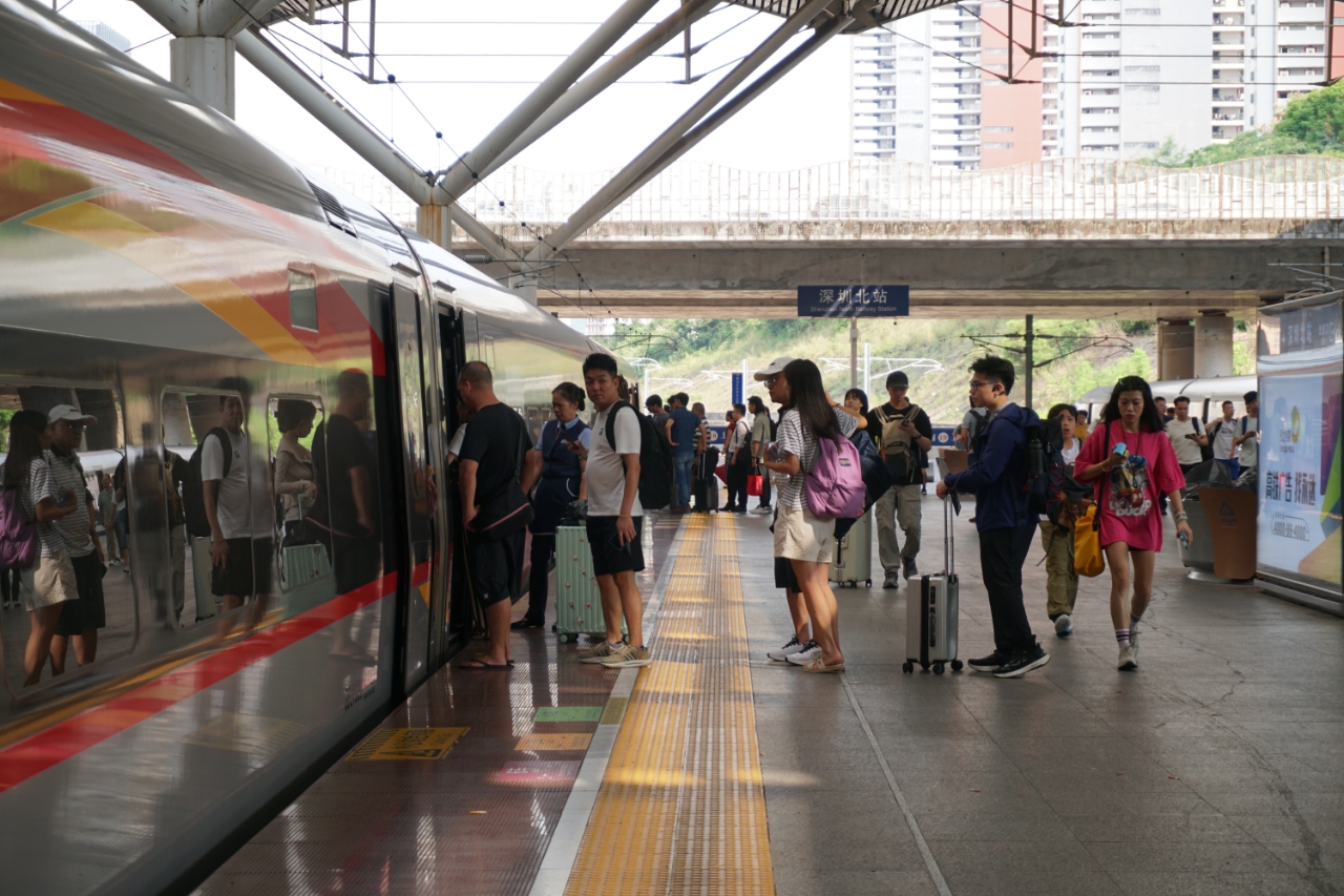 Guangzhou–Shenzhen–Hong Kong High-Speed Rail passenger trips surpass 20 mln in 2025