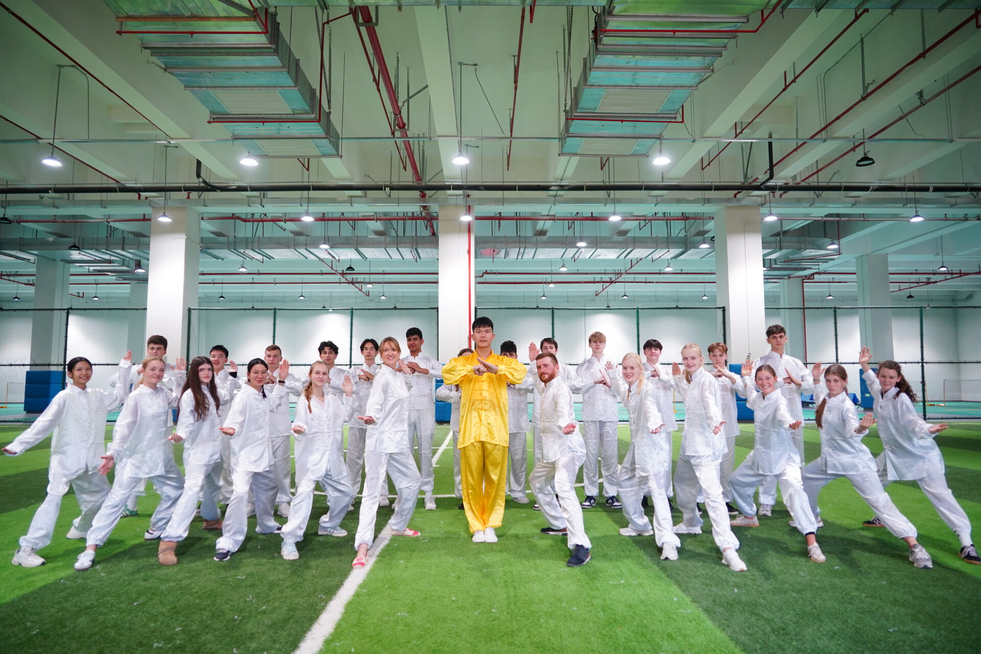 German students explore martial arts and robotics in Guangzhou