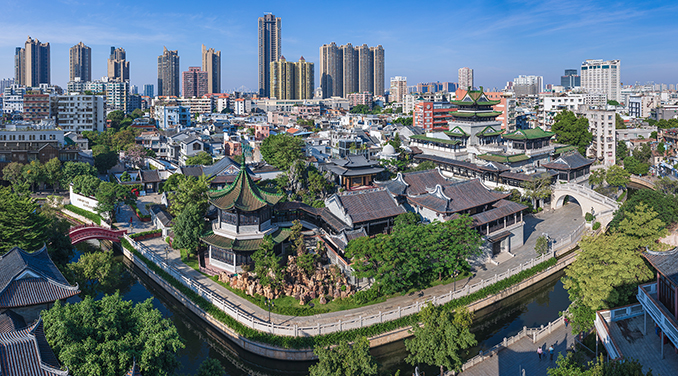 粵劇藝術(shù)博物館航拍